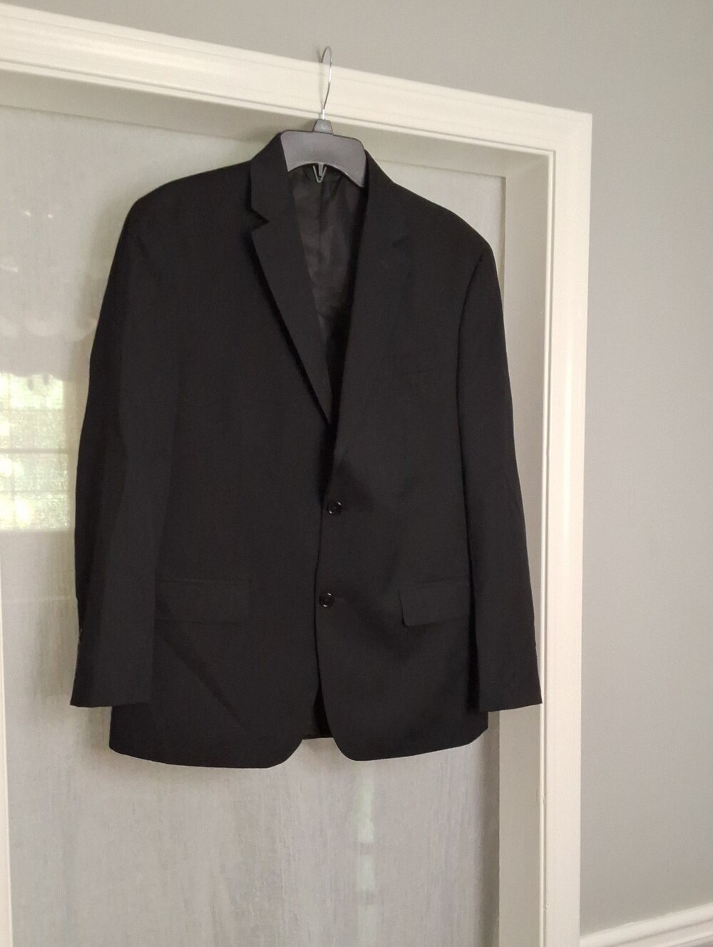 Michael Kors Men's Black Two-Button Sport Coat